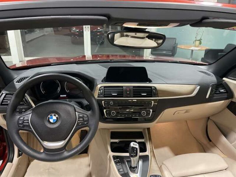 BMW 220 i Luxury Line Cabrio Leder LED Navi Keyless Kurven